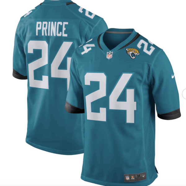 De‚ÄôAntre Prince Jacksonville Jaguars Nike Team Game Jersey -  Teal