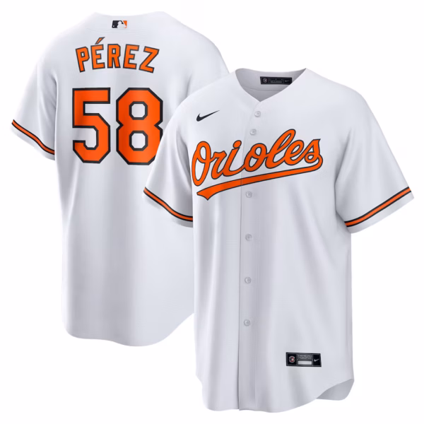 Cionel Pérez Baltimore Orioles Nike Home   Player Jersey - White