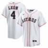 Pedro León Houston Astros Nike Home  Jersey - White