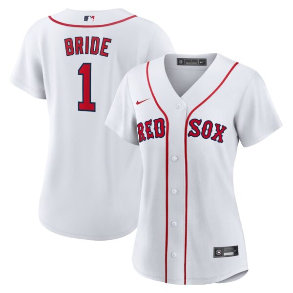 Boston Red Sox Nike Women's #1 Bride Home  Jersey - White