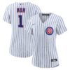 Chicago Cubs Nike Women's #1 Mom Home  Jersey - White