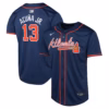 Ronald Acuña Jr. Atlanta Braves Nike Youth Alternate Limited Player Jersey ‚Äì Navy