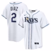 Yandy Díaz Tampa Bay Rays Nike  Youth Home  Jersey - White
